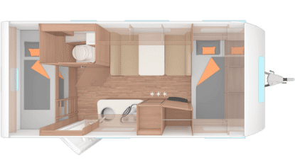 Weinsberg CaraOne 480 QDK Çekme Karavan