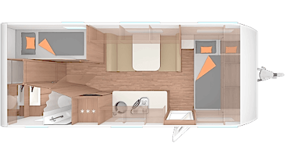 Weinsberg CaraOne 550 QDK Çekme Karavan 2023