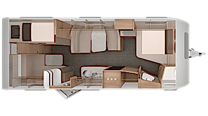 KNAUS SÜDWIND 650 FSK 60Y ÇEKME KARAVAN